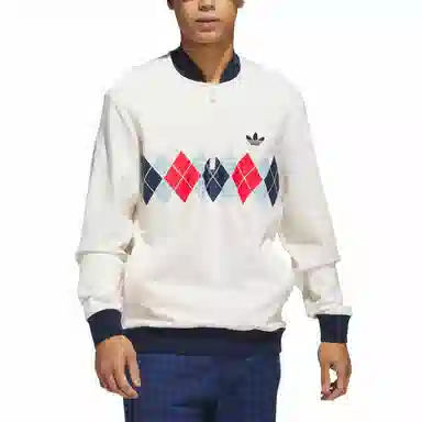 adidas originals Argyle PRINTED SWEATSHIRT