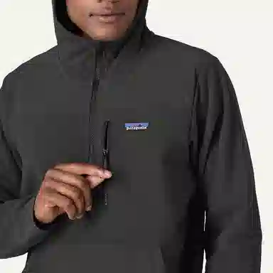 patagonia R2 Techface Pullover logo