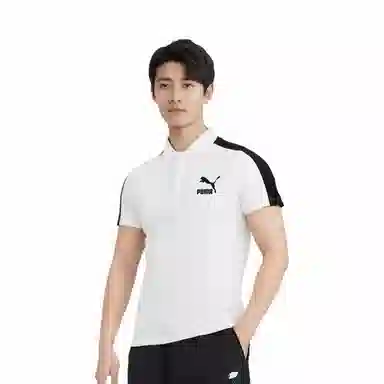 Puma Iconic T7 Polo White