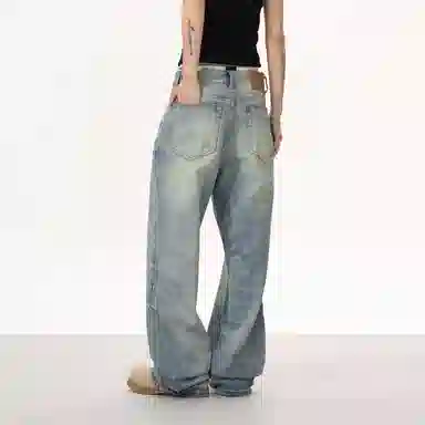 YearnObtainRainbow Retro Blue Jeans