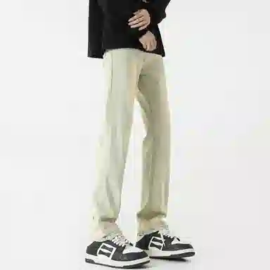 八哥 美式高街潮流牛仔裤 男女同款