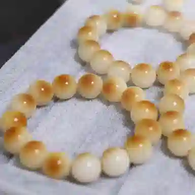 九华山 清新淡雅转运圆珠复古文玩盘玩念珠佛 森系气质优雅大方温柔风 高颜值个性百搭#好运 礼盒装 菩提子/菩提籽 手串 男女同款情侣款