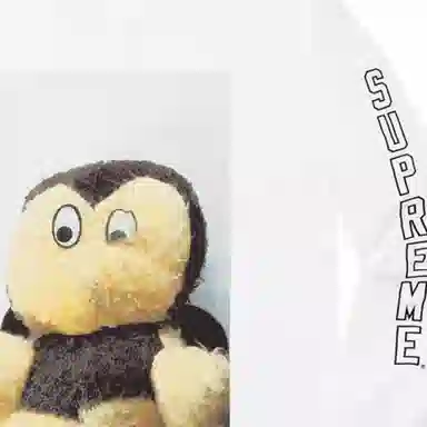 Supreme FW18 Mike Kelley AhhYouth! L/S Tee White