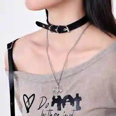 PEACE CAT choker