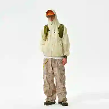 NOTHOMME "Mountain Shadow" UPF100+ Hooded Lightweight Sunscreen Jacket