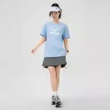 Mizuno Basic Glow Logo T-Shirt Black