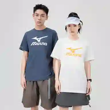 Mizuno Basic Glow Logo T-Shirt Black