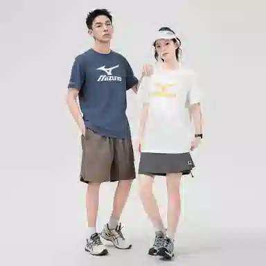 Mizuno Basic Glow Logo T-Shirt Black