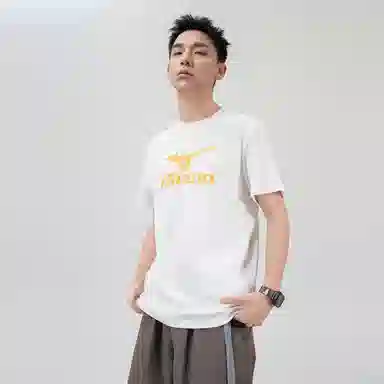 Mizuno Basic Glow Logo T-Shirt Black