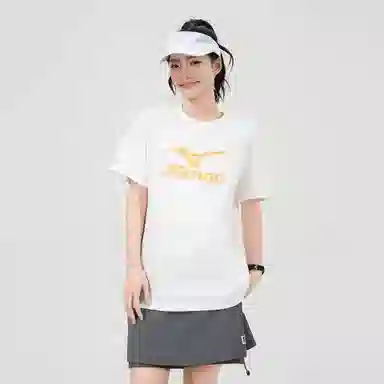 Mizuno Basic Glow Logo T-Shirt Black