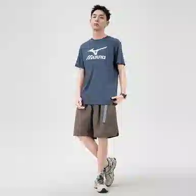 Mizuno Basic Glow Logo T-Shirt Black