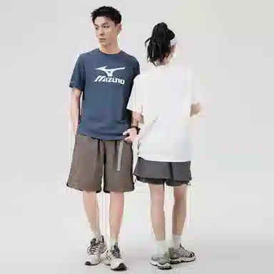 Mizuno Basic Glow Logo T-Shirt Black