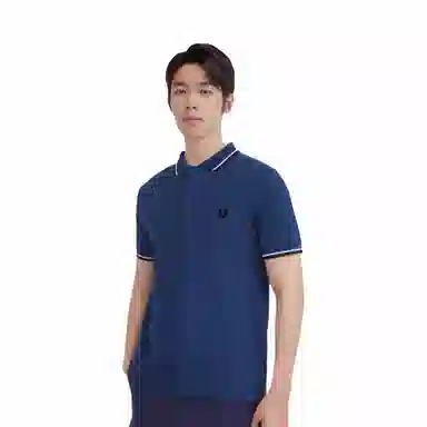 Fred Perry Polo Shirt Cobalt Blue