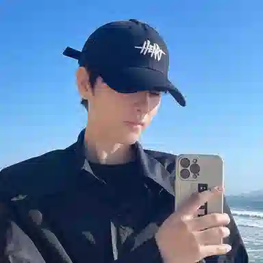 优幽兰 时尚百搭大头围显脸小休闲百搭韩版防紫外线遮阳帽美式辣妹街头复古字母刺绣太阳帽子 棉 鸭舌帽 男女同款情侣款