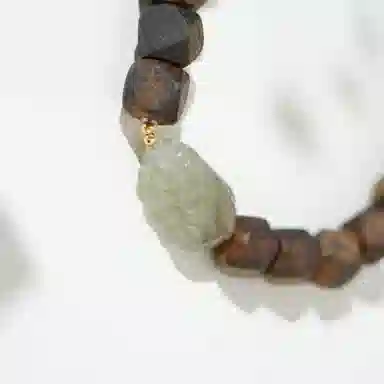 集亭 八方来财 貔貅 只进不出单圈 沉香 手串 男女同款情侣款