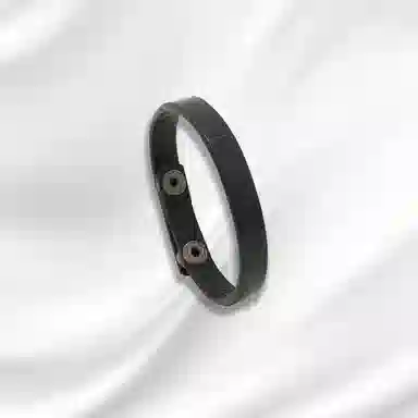 大唐国鼎 复古小众时尚简约设计潮酷个性小众高级感森系高级感财运 好运 皮革 手环 男款