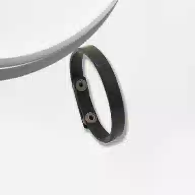 大唐国鼎 复古小众时尚简约设计潮酷个性小众高级感森系高级感财运 好运 皮革 手环 男款