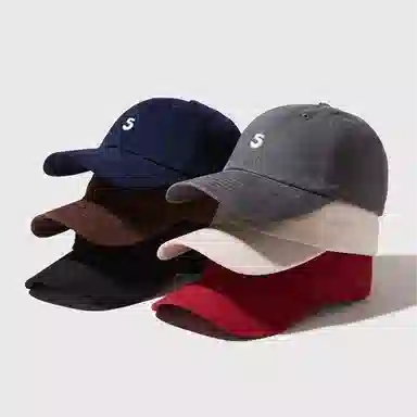 杨同学 春秋季深顶显脸小宽檐防晒遮阳大头围帽子 棉 鸭舌帽 男女同款情侣款