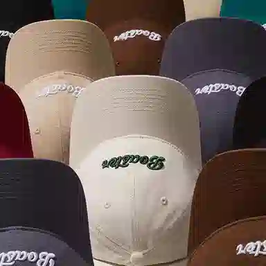 杨同学 夏季大头围 棉 鸭舌帽 男女同款情侣款