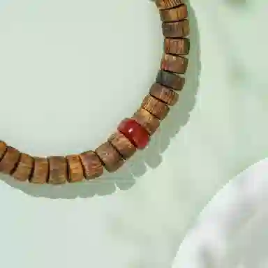 集亭 龙腾四海 烧蓝龙珠 片片 单圈 新国潮 沉香 手串 男女同款情侣款