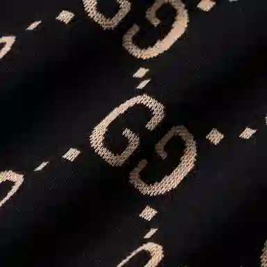 Gucci Logo Print Shorts Black