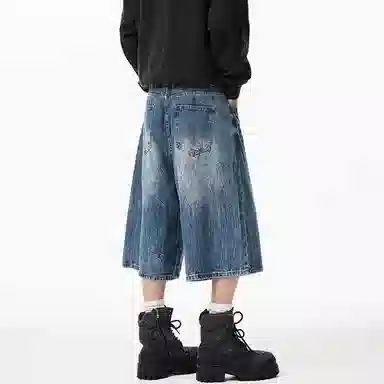 Pirkadat Denim Shorts