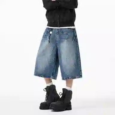 Pirkadat Denim Shorts