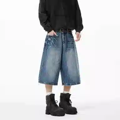 Pirkadat Denim Shorts