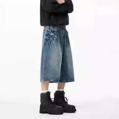 Pirkadat Denim Shorts