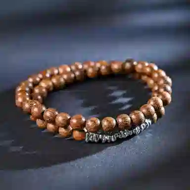 【到手2条】 素于 国潮复古轻奢高级时尚百搭八方来财银蛇送福脚链手工编织小众设计饰品#好运配饰 织物 手绳 男女同款情侣款