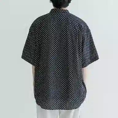 MEIPIN TANG Houndstooth Batwing Shirt