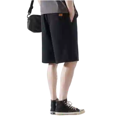 北极绒 篮球运动裤宽松五分潮流休闲短裤 男款