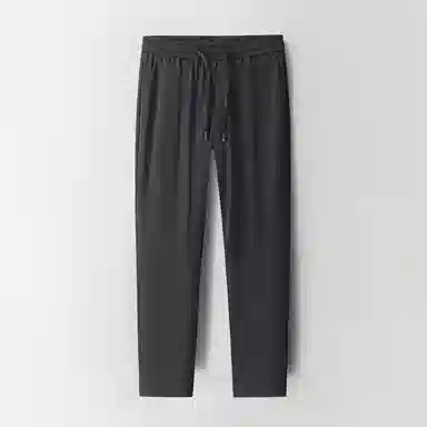 老爷车 纯色高弹直筒宽松休闲裤 男款