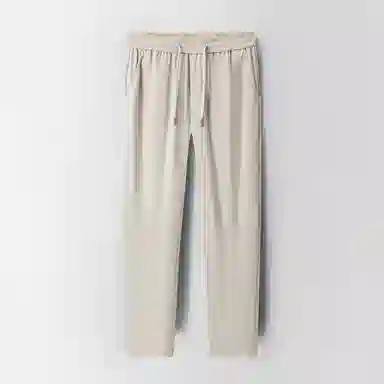 老爷车 纯色高弹直筒宽松休闲裤 男款