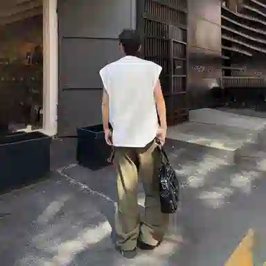 大卫贝肯 基础款舒适健身运动百搭透气亲肤柔软宽松圆领背心 男女同款