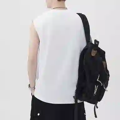 赞仕 凉感速干坎肩运动无袖背心 男女同款