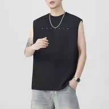 赞仕 凉感速干坎肩运动无袖背心 男女同款