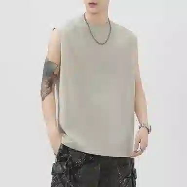 赞仕 凉感速干坎肩运动无袖背心 男女同款