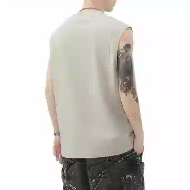 赞仕 凉感速干坎肩运动无袖背心 男女同款