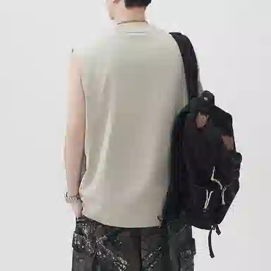 赞仕 凉感速干坎肩运动无袖背心 男女同款