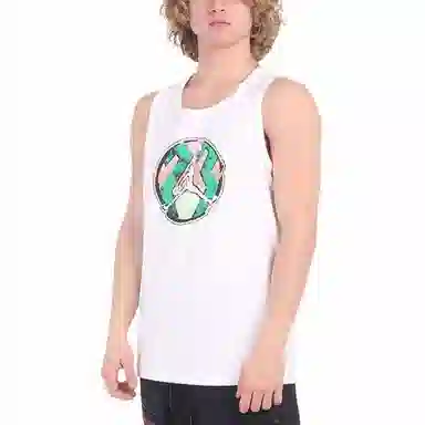 Jordan SS22 Logo Print Tank Top White