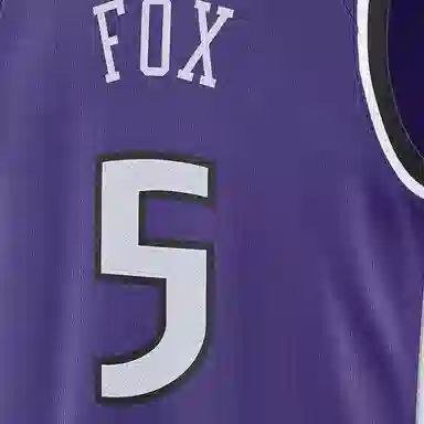 Nike x NBA Dri-FitSacramento Kings De'Aaron Fox Hardwood Classics logo
