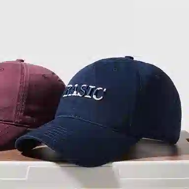 杨同学 显脸小加大宽帽檐帽子 棉 鸭舌帽 男女同款情侣款