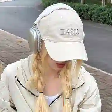 杨同学 显脸小加大宽帽檐帽子 棉 鸭舌帽 男女同款情侣款