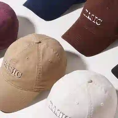 杨同学 显脸小加大宽帽檐帽子 棉 鸭舌帽 男女同款情侣款