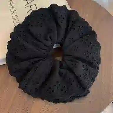 蒙妮 四层甜美蕾丝花边头绳 布艺 发圈 男女同款情侣款