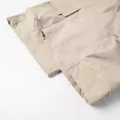 海尔斯 美式高街舒适时尚简约纯色速干宽松潮流百搭系带薄款休闲短裤 男款