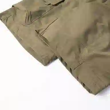 海尔斯 美式高街舒适时尚简约纯色速干宽松潮流百搭系带薄款休闲短裤 男款