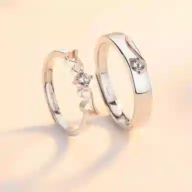 Lockstarfy Angel Wing Ring