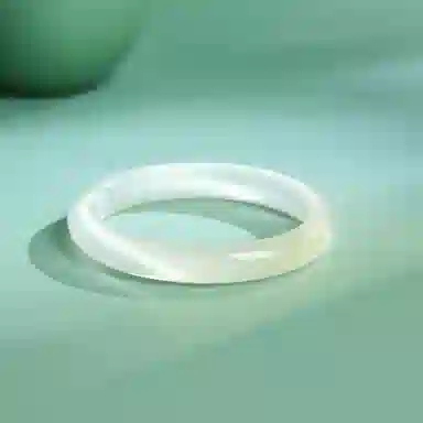 镯钰瑭 冰底香槟金 白月光 一步一响 新中式 古风轻奢高级极清冷感优雅高级感气质温婉显白#好运 琉璃 玉石手镯 女款